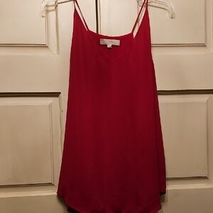 LOFT Vibrant Red Camisole